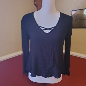 Cute Black Top S